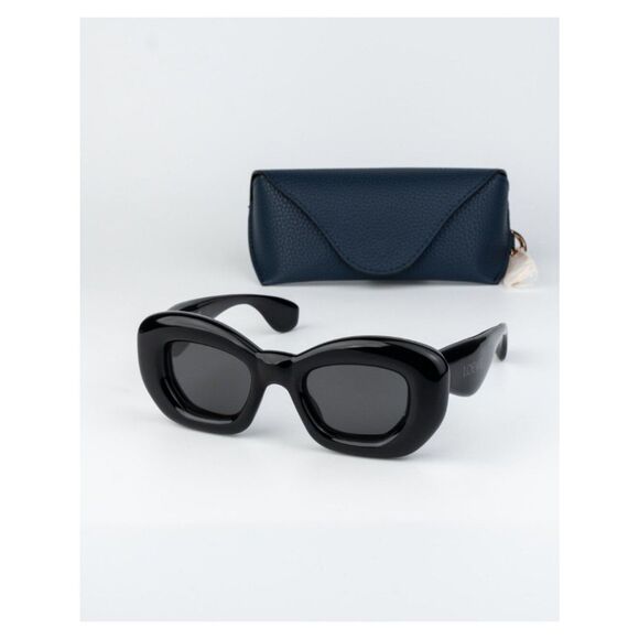 Loewe INFLATED Women Sunglasses Black Smoke Cat Eye LW40117I 01A NEW AUTHENTIC main image 10